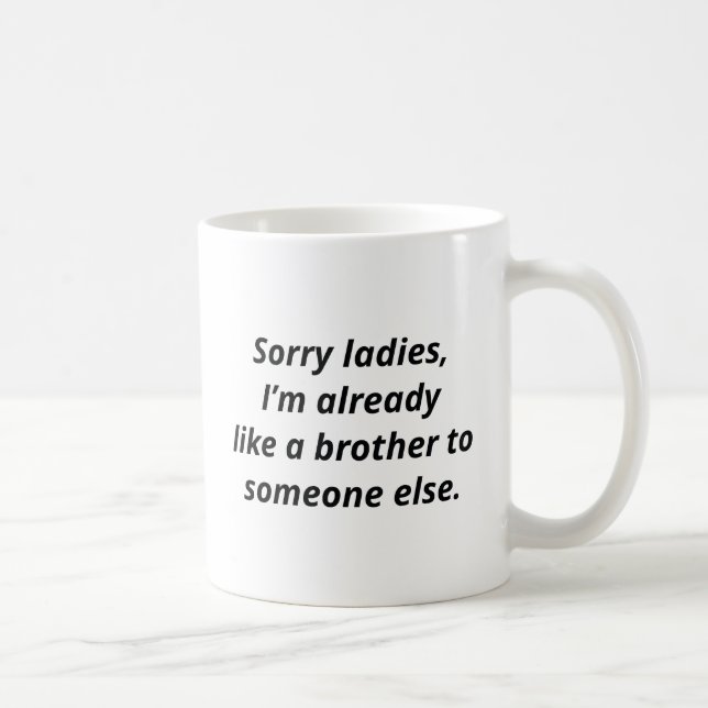 Wie ein Bruder Kaffeetasse (Rechts)