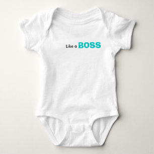 Wie ein Chef Baby Strampler
