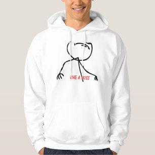 Wie ein Chef Hoodie