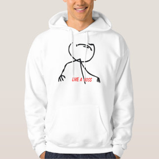 Wie ein Chef Hoodie