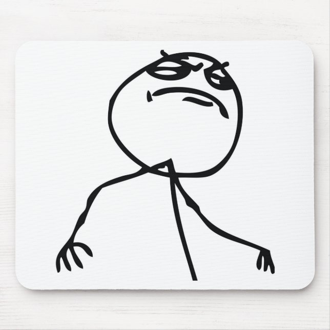 Wie ein Chef Mousepad (Vorne)