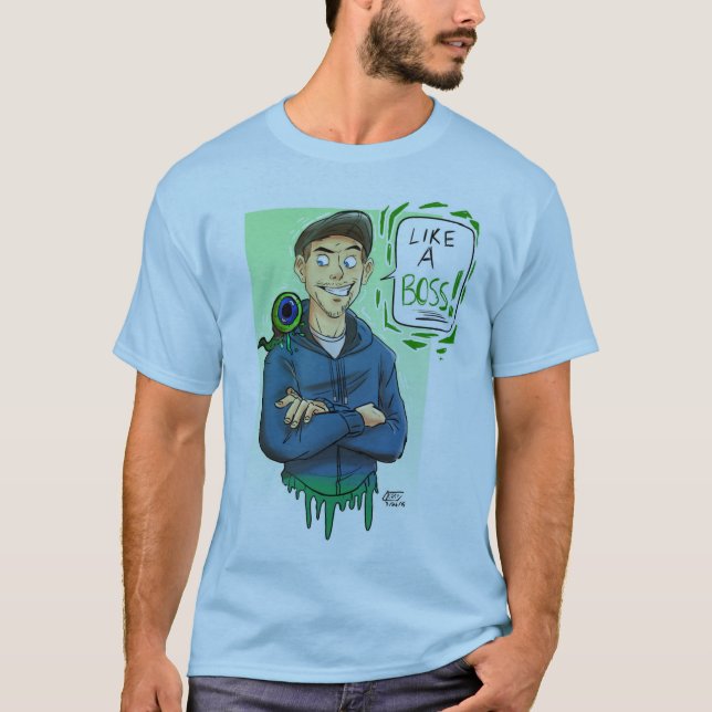 Wie ein Chef-Shirt T-Shirt (Vorderseite)