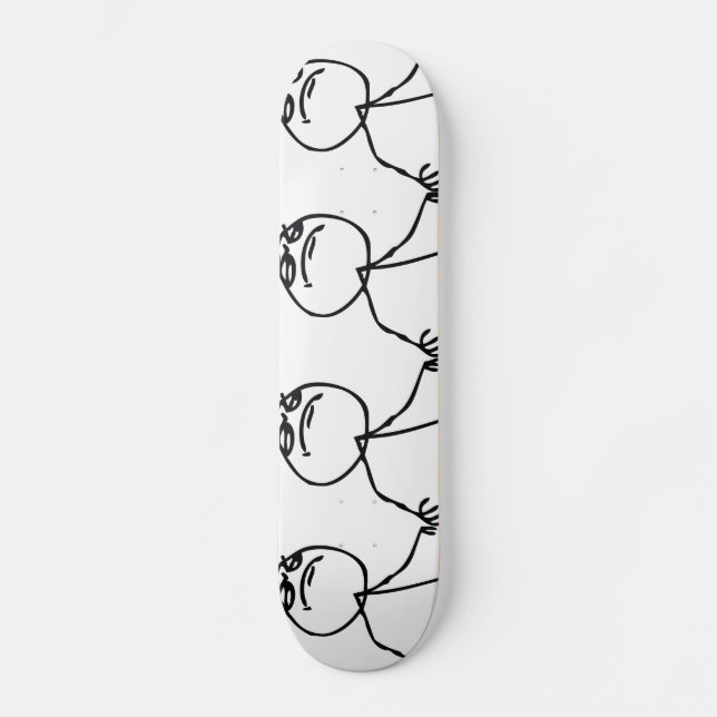 Wie ein Chef Skateboard (Vorderseite)