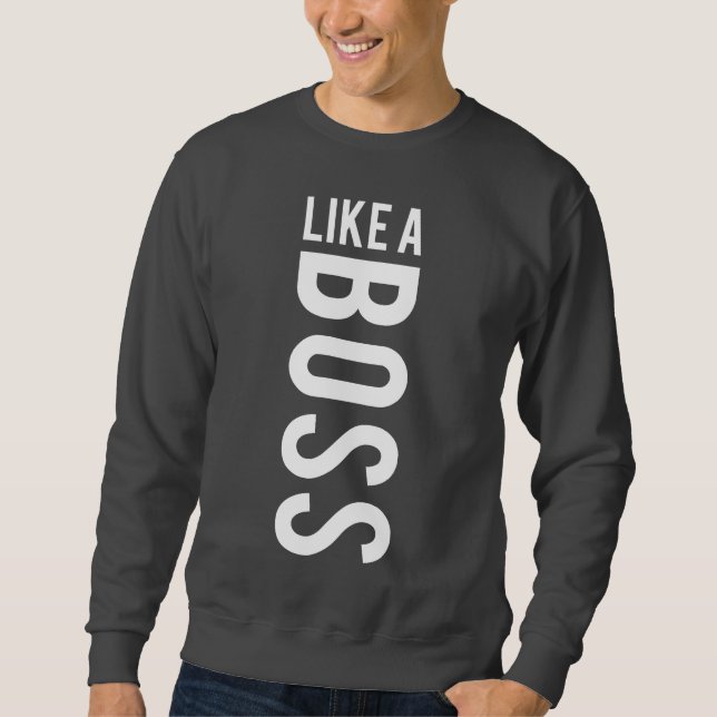 WIE ein CHEF Sweatshirt (Vorderseite)