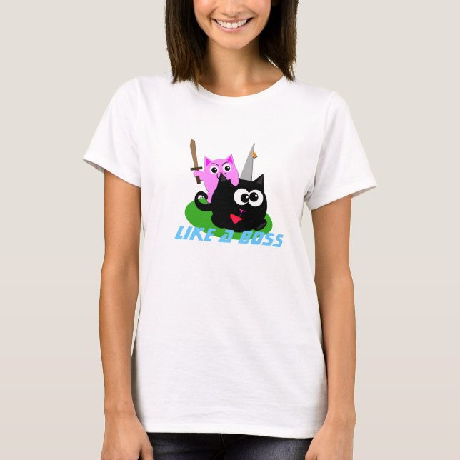 Wie ein Chef T-Shirt (Vorderseite)