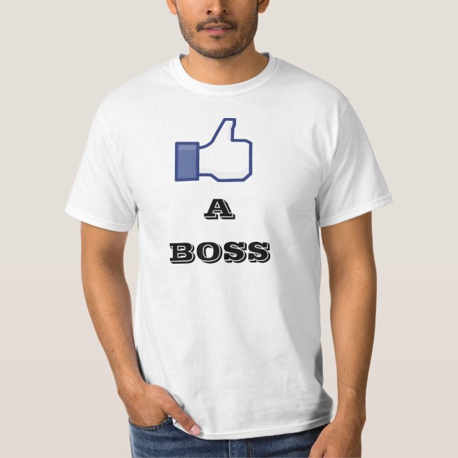 Wie ein Chef T-Shirt (Vorderseite)