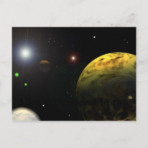 Wie ein Diamant im Himmel Postkarte