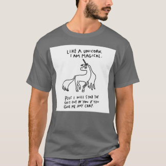 Wie ein Einhorn bin ich magisch T-Shirt