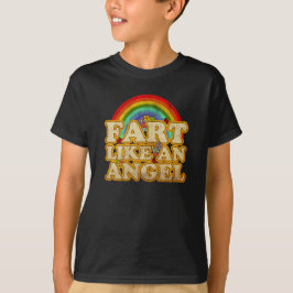 Wie ein Engel furzen T-Shirt