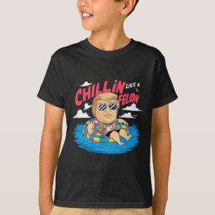 Wie ein Felon Donald Trump bei einer Beach-Wahl T-Shirt