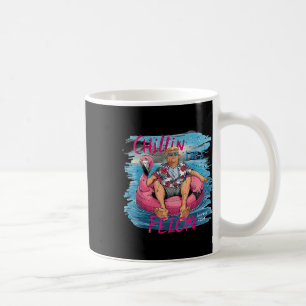 Wie ein Felon Summer 2024 Funny President Trump 20 Kaffeetasse
