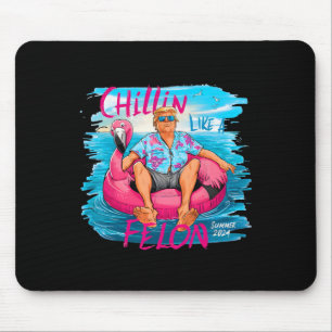 Wie ein Felon Trump für Präsident 2024 1 Mousepad