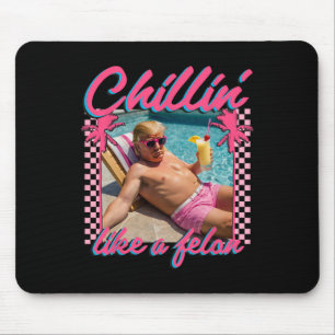 Wie ein Felon Trump Shirt Funny Republikaner Trump Mousepad