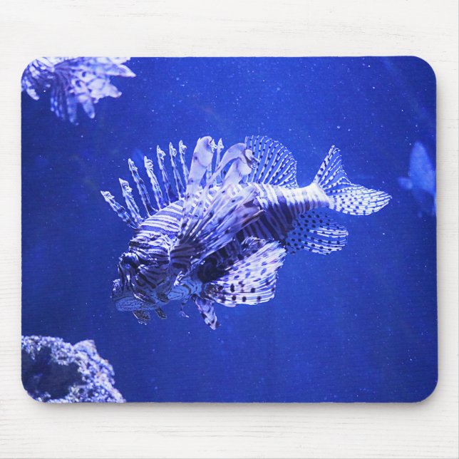 Wie ein Fisch im Wasser Mousepad (Vorne)