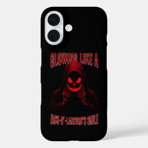 Wie ein Jack-o’-Lantern-Lächeln iPhone 16 Hülle