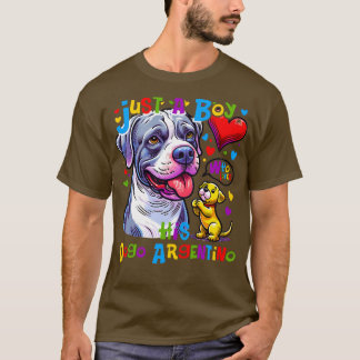 Wie ein Junge und sein Dogo Argentino zum besten F T-Shirt