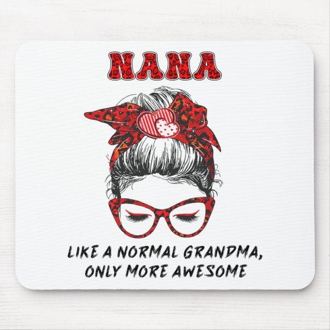 Wie ein normales Oma nur Phantastischere Mütter Da Mousepad (Vorne)