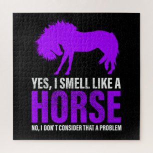 Wie ein Pferd riechen ist kein Problem   