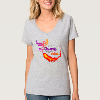 Wie ein Phönix, erhebt sich ich aus dem Asche-Shir T-Shirt