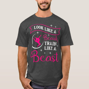 Wie ein schöner Zug, wie ein bester Frauengymnast T-Shirt