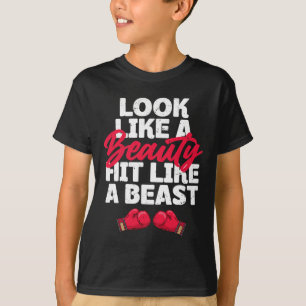 Wie ein Schönheitsschlag, wie ein Bestiefeln T-Shirt
