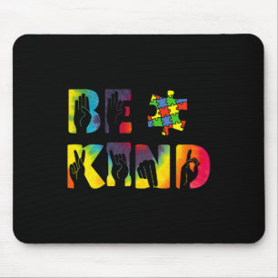 Wie ein seltsames Blatt Gebärmuttertümer-Autismus Mousepad