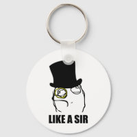 Wie ein Sir Monocle Rage Face Meme