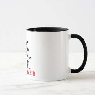 Wie ein Sir Tasse