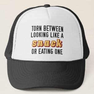 Wie ein Snack aussehen Truckerkappe