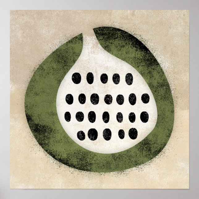 Wie eine Abb. oder eine Kiwi-Poster-Wand-Kunst Poster (Vorne)