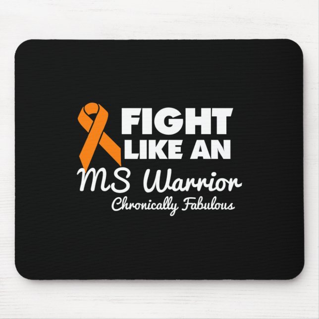 Wie eine Frau Warrior Mousepad (Vorne)