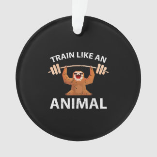Wie eine Schlampe Fitness Weightlift Geschenk T - Ornament