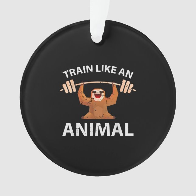 Wie eine Schlampe Fitness Weightlift Geschenk T -  Ornament (Vorderseite)