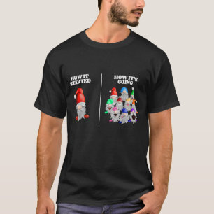 Wie es angefangen hat, wie es zu einer lustigen Ga T-Shirt