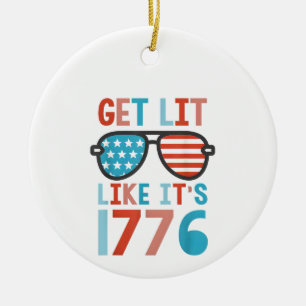 Wie es ist 1776 widerstehen keramik ornament