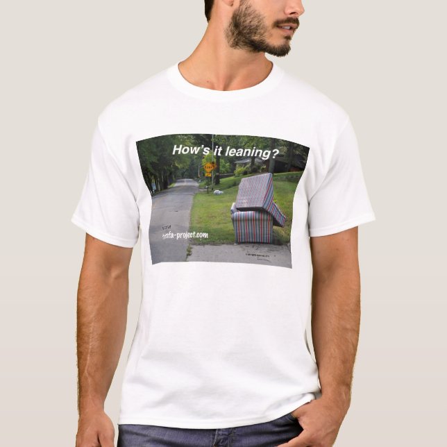 Wie es lehnend ist T-Shirt (Vorderseite)