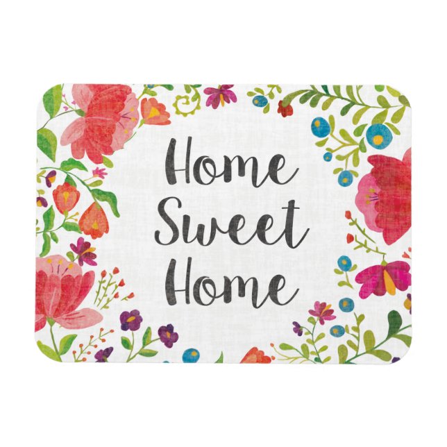 Wie Frida V | Zuhause Sweet Zuhause Magnet (Horizontal)