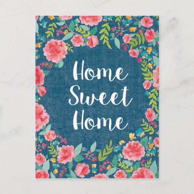 Wie Frida VII | Zuhause Sweet Zuhause Postkarte (Vorderseite)