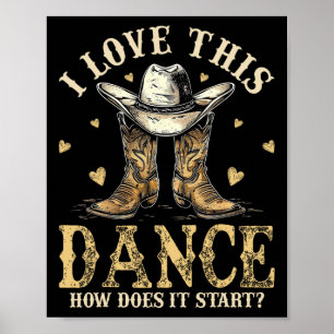Wie funktioniert dieses Tanzstart Line Tänzerland? Poster