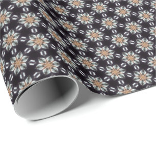 Wie Gänseblümchen-Muster-Packpapier Geschenkpapier