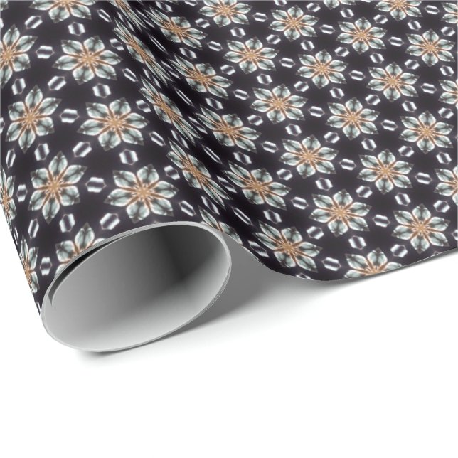 Wie Gänseblümchen-Muster-Packpapier Geschenkpapier (Rolleneckpunkt)