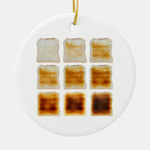 Wie gefällt dir dein Toast? Keramik Ornament