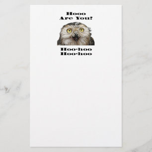 Wie geht es dir? Owl Wer bist du?