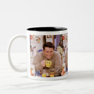 "Wie geht's?" Stilschlüpfen mit dem Joey-Kaffee Zweifarbige Tasse