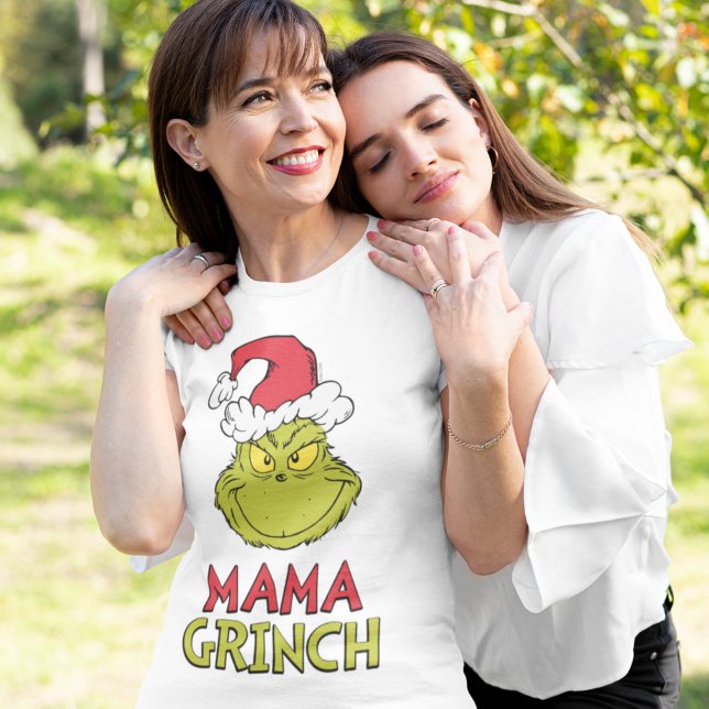 Wie Grinch Stole Weihnachten | Mama Grinch T-Shirt (Von Creator hochgeladen)