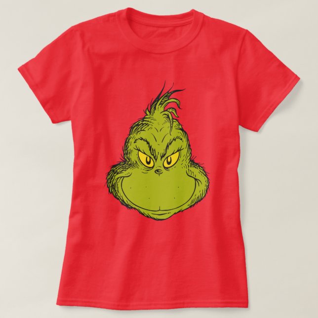 Wie Grinch Stole Weihnachts Classic Grinch T-Shirt (Design vorne)