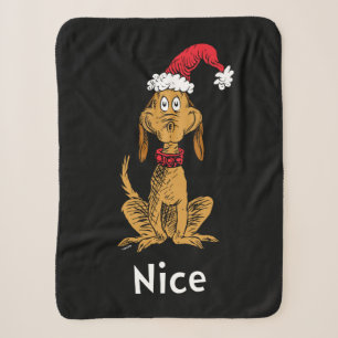 Wie Grinch Weihnachten stahl Max ist nett Sherpadecke