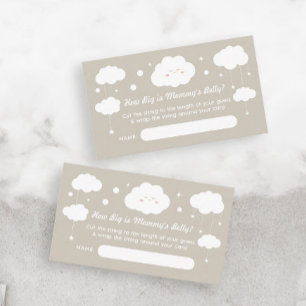 Wie groß ist Mommy Bly Cloud Baby Showspiel Begleitkarte