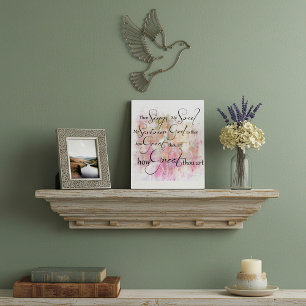 Wie großartig du bist fotoplatte