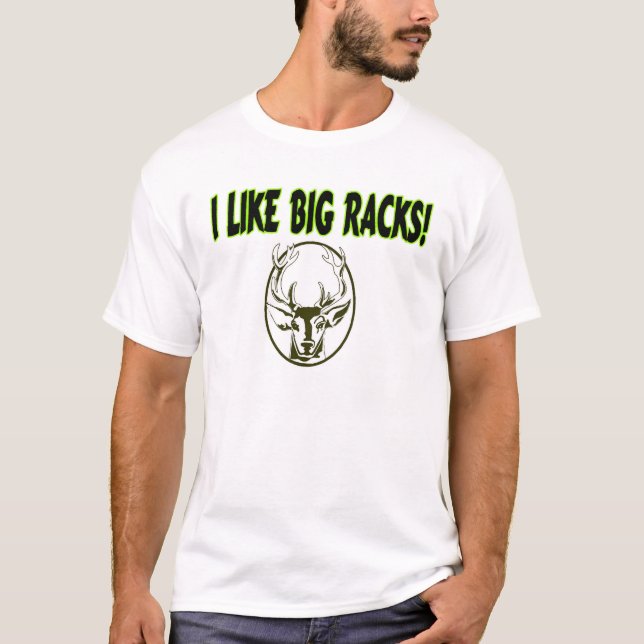 Wie großes Gestell-T-Shirt T-Shirt (Vorderseite)
